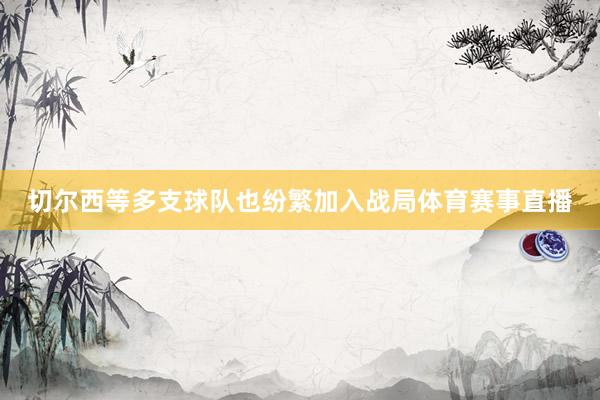 切尔西等多支球队也纷繁加入战局体育赛事直播