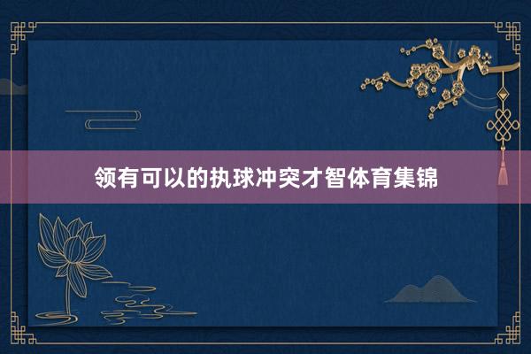 领有可以的执球冲突才智体育集锦