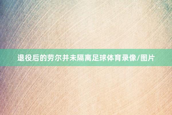 退役后的劳尔并未隔离足球体育录像/图片