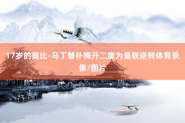 17岁的奥比-马丁替补梅开二度为曼联逆转体育录像/图片