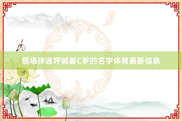 现场球迷呼喊着C罗的名字体育最新信息
