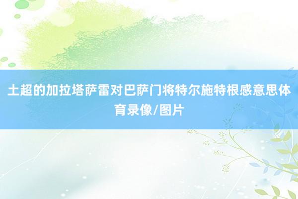 土超的加拉塔萨雷对巴萨门将特尔施特根感意思体育录像/图片