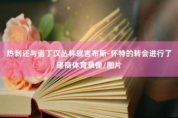 热刺还与诺丁汉丛林就吉布斯-怀特的转会进行了磋商体育录像/图片