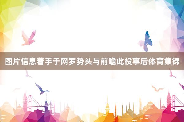 图片信息着手于网罗势头与前瞻此役事后体育集锦