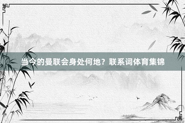 当今的曼联会身处何地？联系词体育集锦