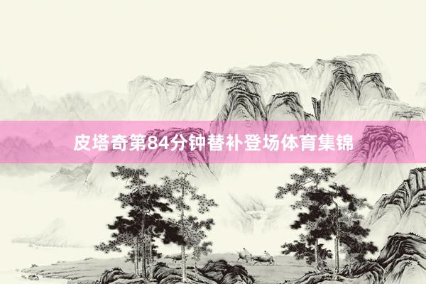 皮塔奇第84分钟替补登场体育集锦