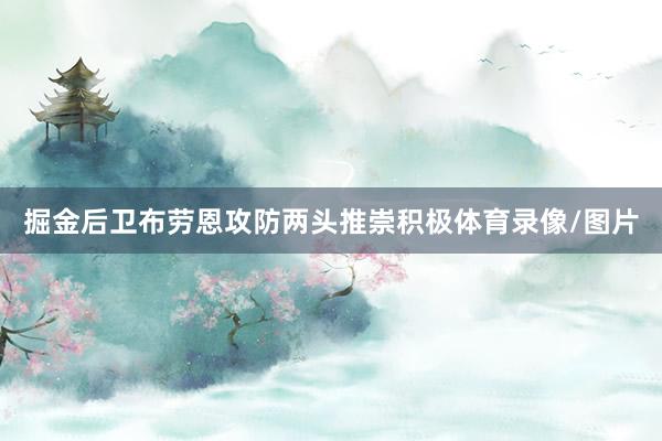 掘金后卫布劳恩攻防两头推崇积极体育录像/图片