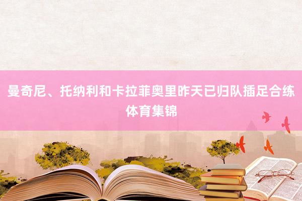 曼奇尼、托纳利和卡拉菲奥里昨天已归队插足合练体育集锦