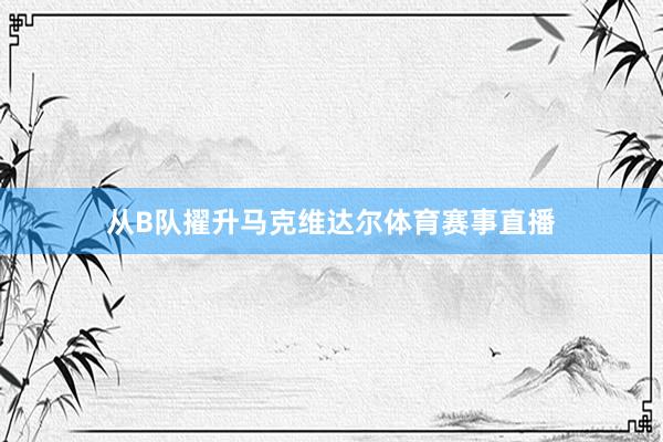 从B队擢升马克维达尔体育赛事直播