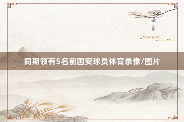 同期领有5名前国安球员体育录像/图片