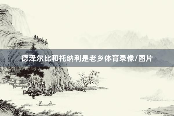 德泽尔比和托纳利是老乡体育录像/图片