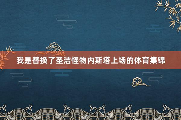 我是替换了圣洁怪物内斯塔上场的体育集锦